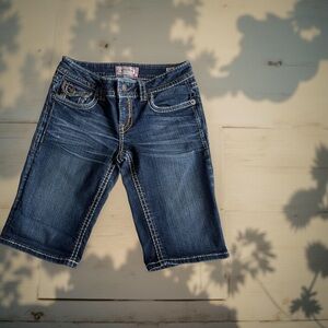 MEK USA DNM Bermuda Shorts  USA Blue Denim